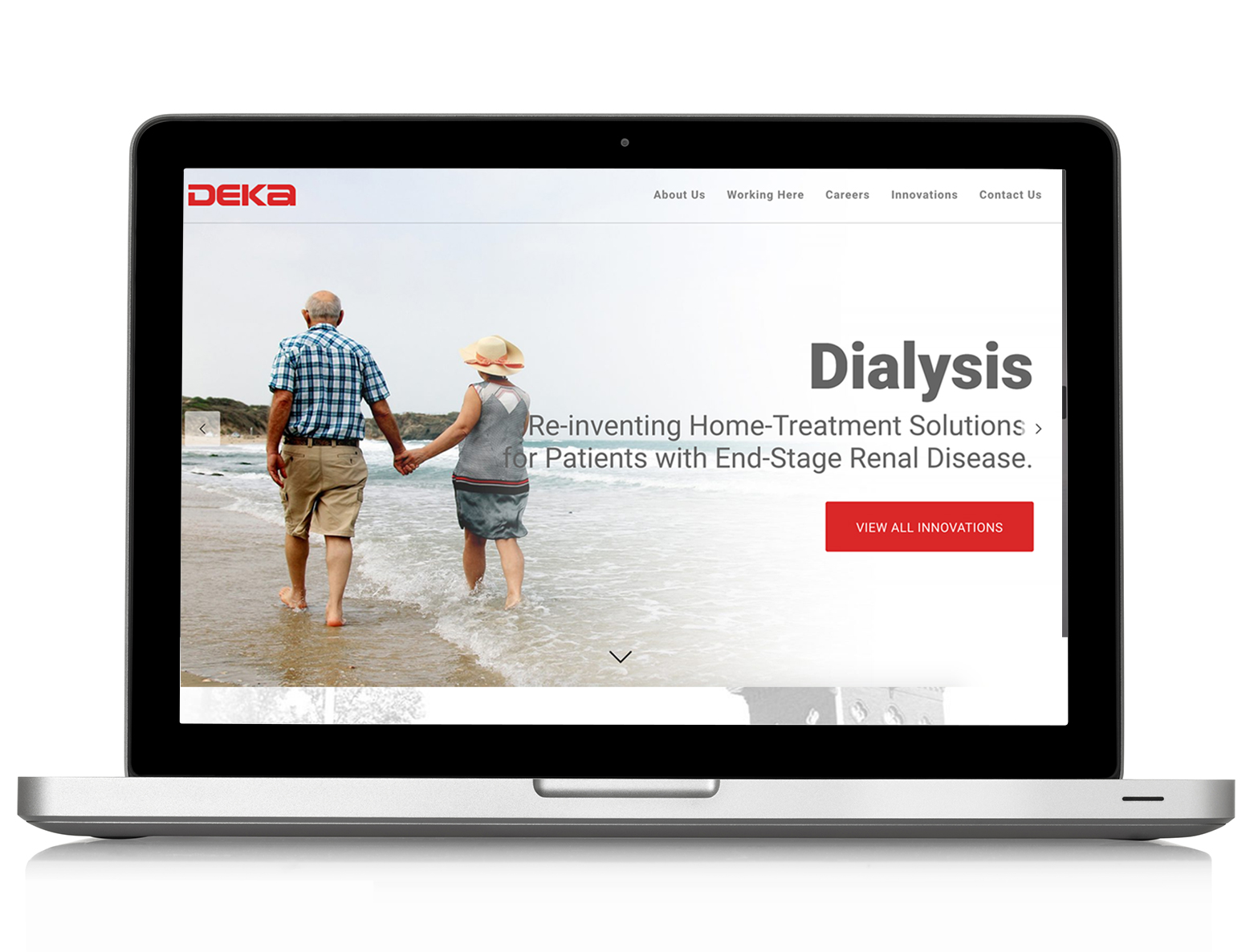 DEKA Website Re-design